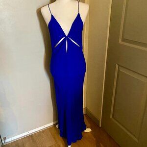 Ginia Rio Dress in Ultra Blue Size Small